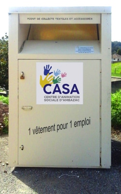 INFORMATION – RÉOUVERTURE DU CONTAINER TEXTILE