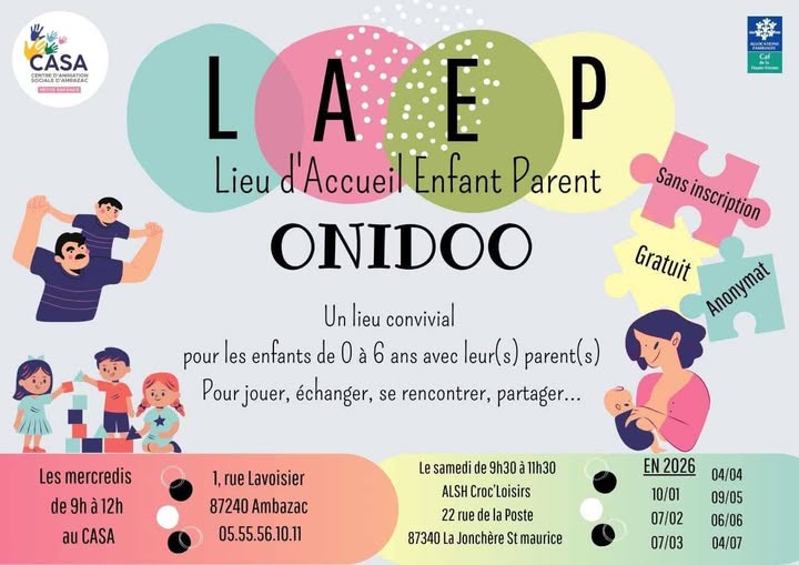 le LAEP Onidoo à la Jonchère